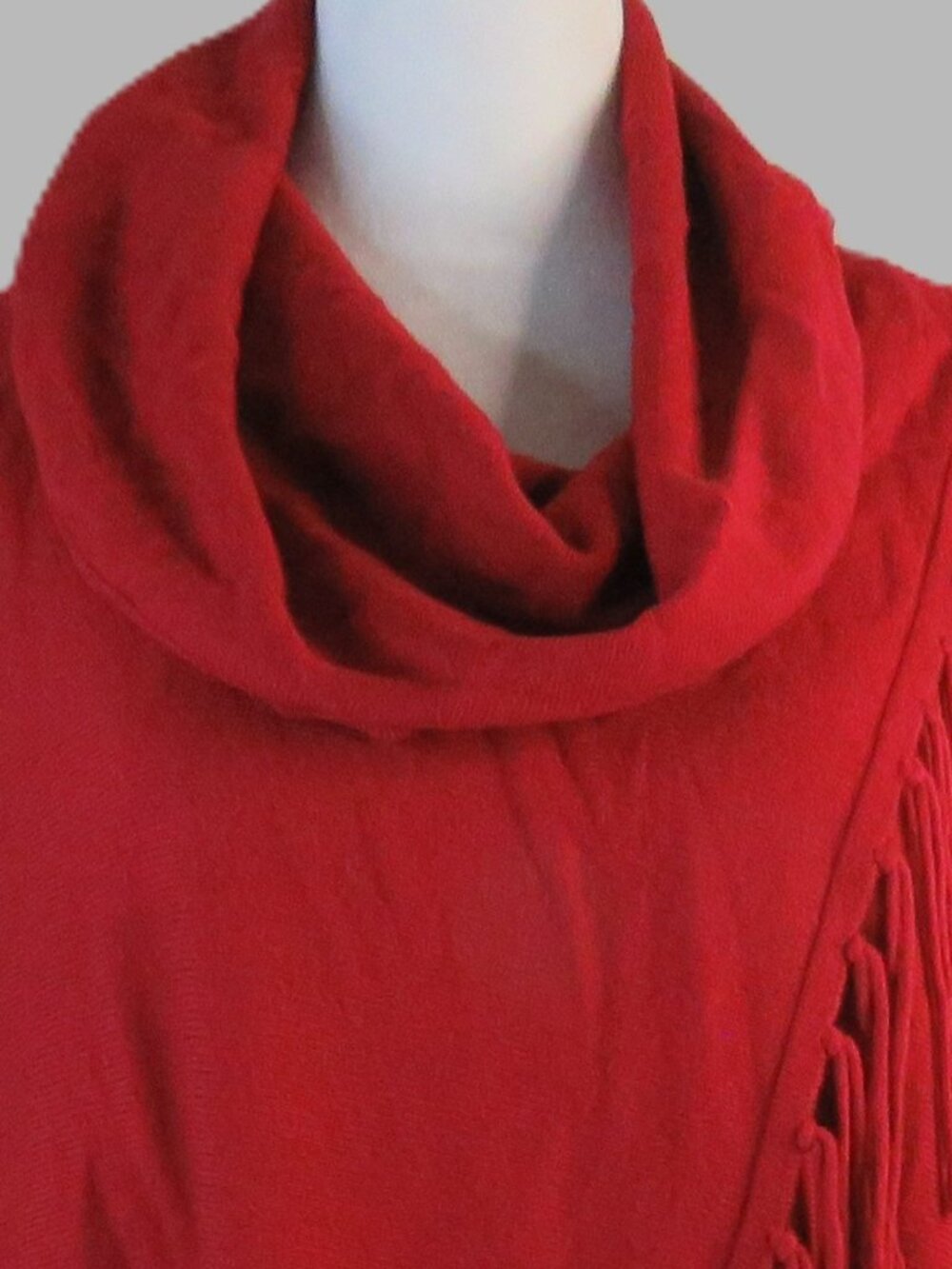 NY Collection Women's Long-Sleeve Pullover Cowl-Neck Tunic Sweater Size 1X C1892